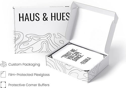 Miniatura 4 de RipGrip Divertida decoración en blanco y negro, decoración de bar, accesorios de dormitorio universitario y divertida decoración de bar, citas de