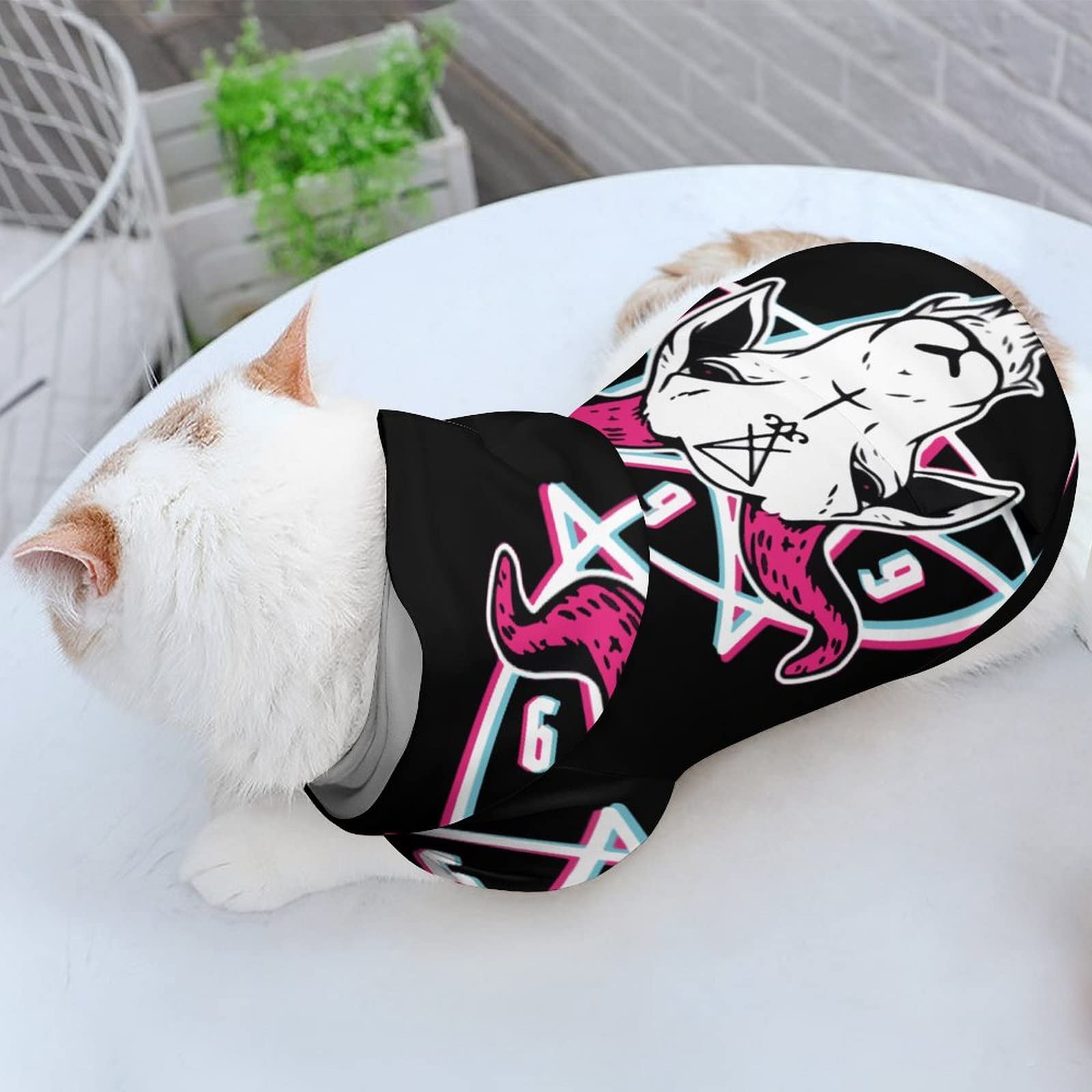 Amazon | ペット服 ルシファーのシジル デビルゴートバフォメット 犬服