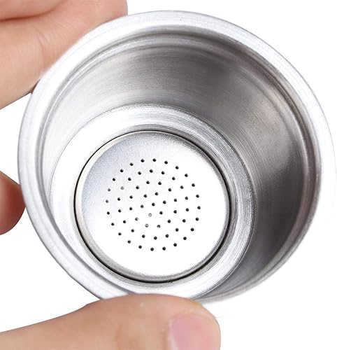 Miniatura 5 de Fdit Taza de cápsula de café recargable reutilizable de acero inoxidable apta para cafetera Dolce Gusto compatible con Nestle Dolce Gusto juego de