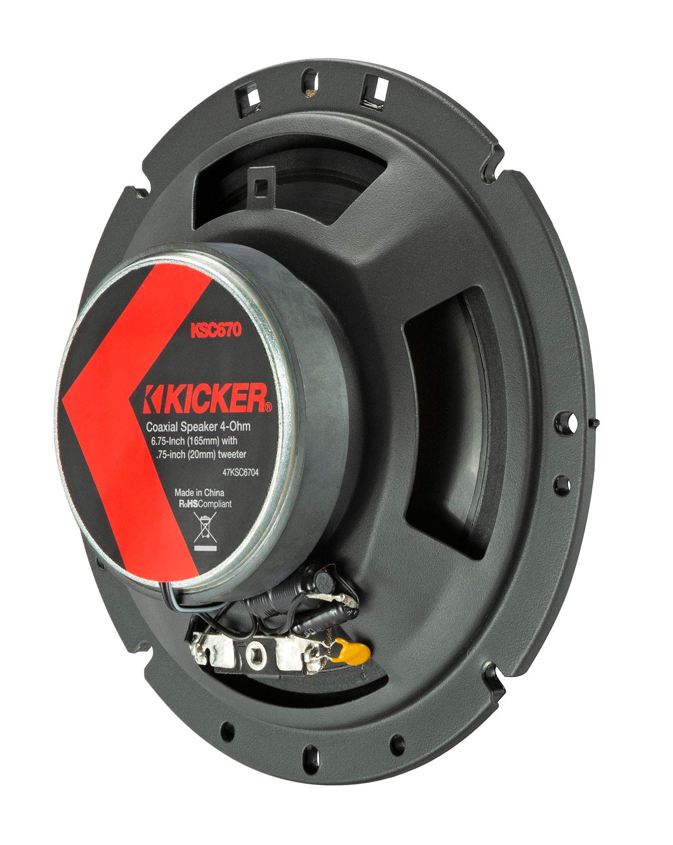 KICKER KSC670 スピーカー Amazon.co.jp: Kicker 47KSC6704 KSC670 6.75インチ 100ワット 2ウェイ
