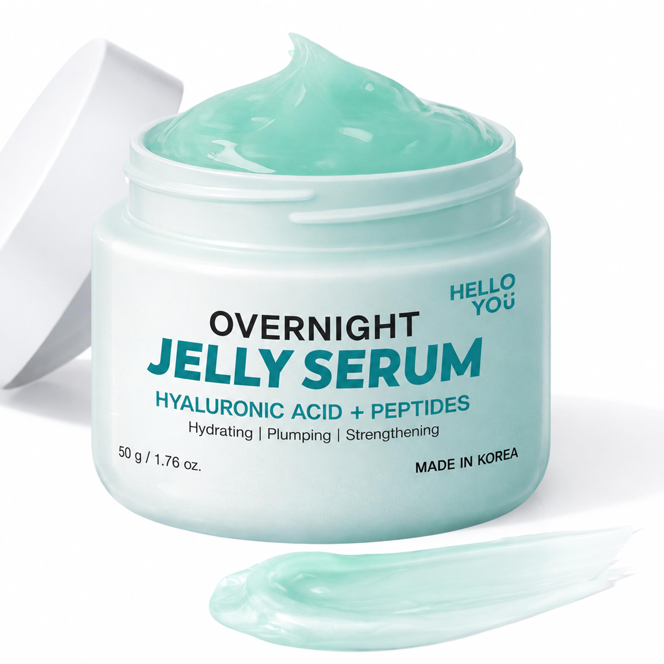 フェイスジェル・ゲル 3H BEAUTY GEL Hydrogen Ion Night Serum Amazon.com: Hello You Hyaluronic Acid & Peptides Overnight Jelly