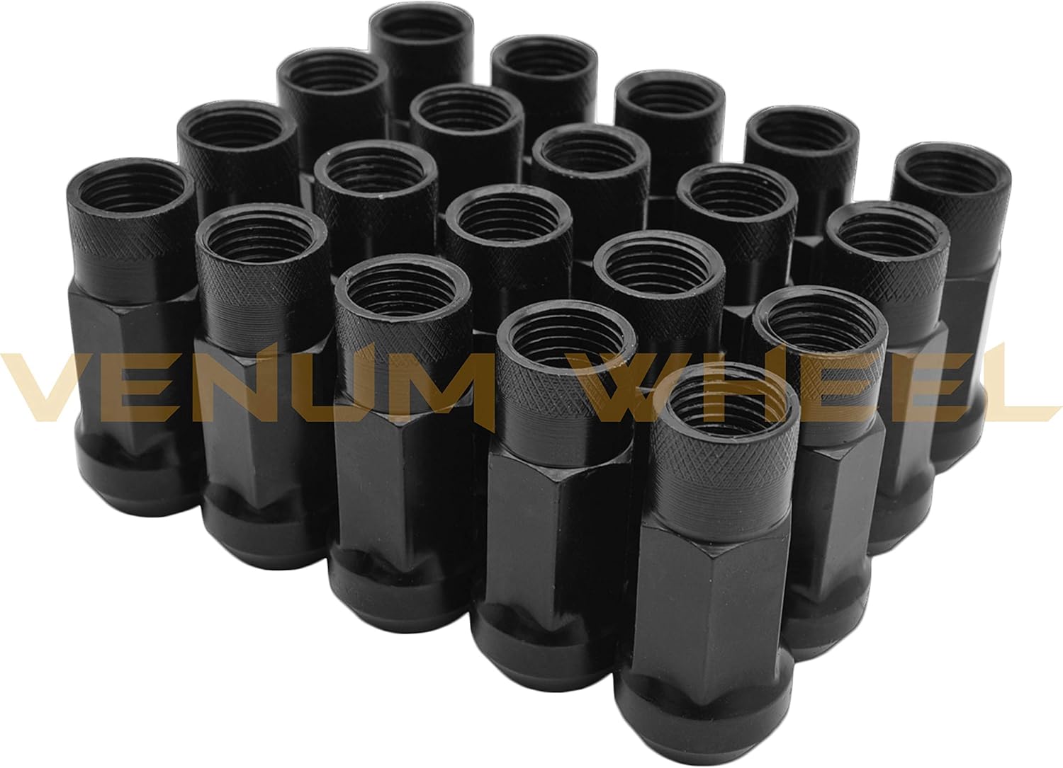 4 Pc 5x130 mm Billet Hub Centric Spacers 10 mm & 15 mm Thick + 90 mm Stud Conversion + M14x1.5 Open End Black Lug Nuts Compatible With Porsche 911 Cayenne 928 Boxter Panamera - Aftermarket Wheels