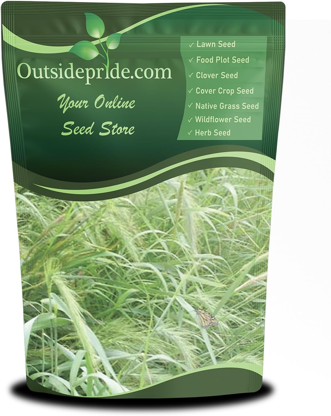 Outsidepride Southeast Native Grass Seed Mix - 1 lb. Perennial Drought-Tolerant Blend of Warm & Cool Season Grass Seeds for Southern Lawns, Ideal for Wildlife, Erosion Control & Soil Improvement