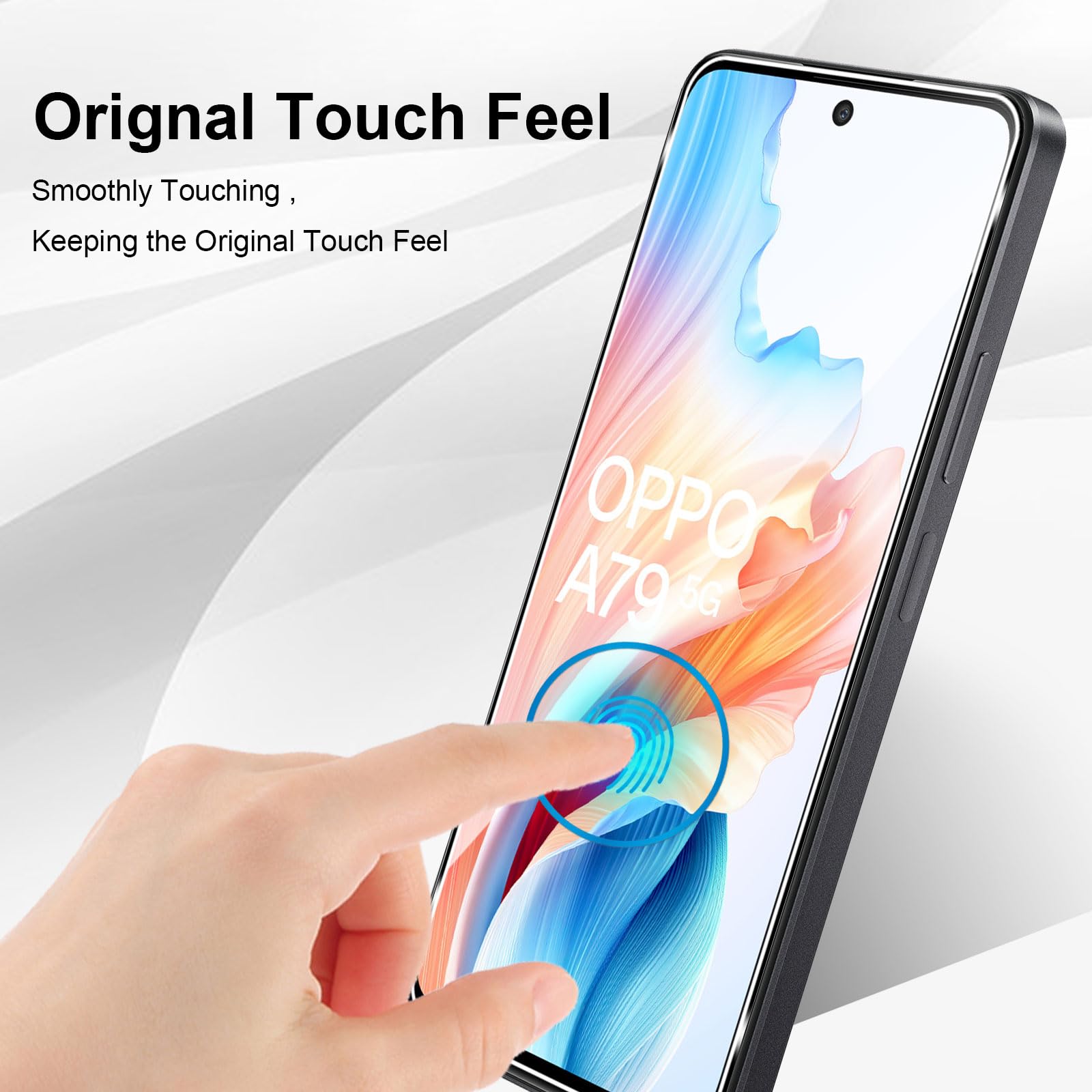Vetro Temperato per OPPO A79 5G Pellicola Protettiva 2