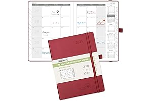 POPRUN Monthly Planner 2024-2025 Calendar 2020 Monthly Planner