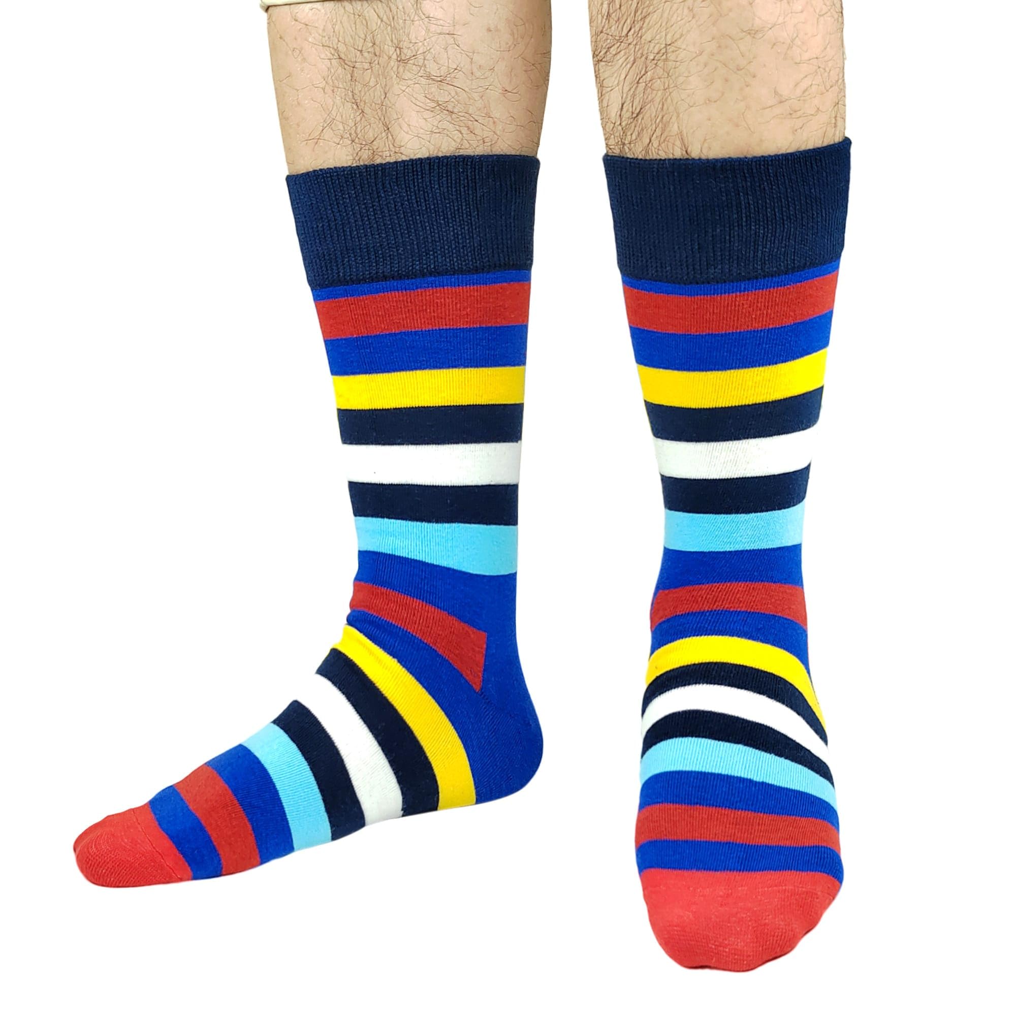 Calcetines de vestir para hombre, diseño de rombos, color negro, divertidos, coloridos, novedosos, calcetines de algodón con patrón loco, paquetes a granel, talla 8-12