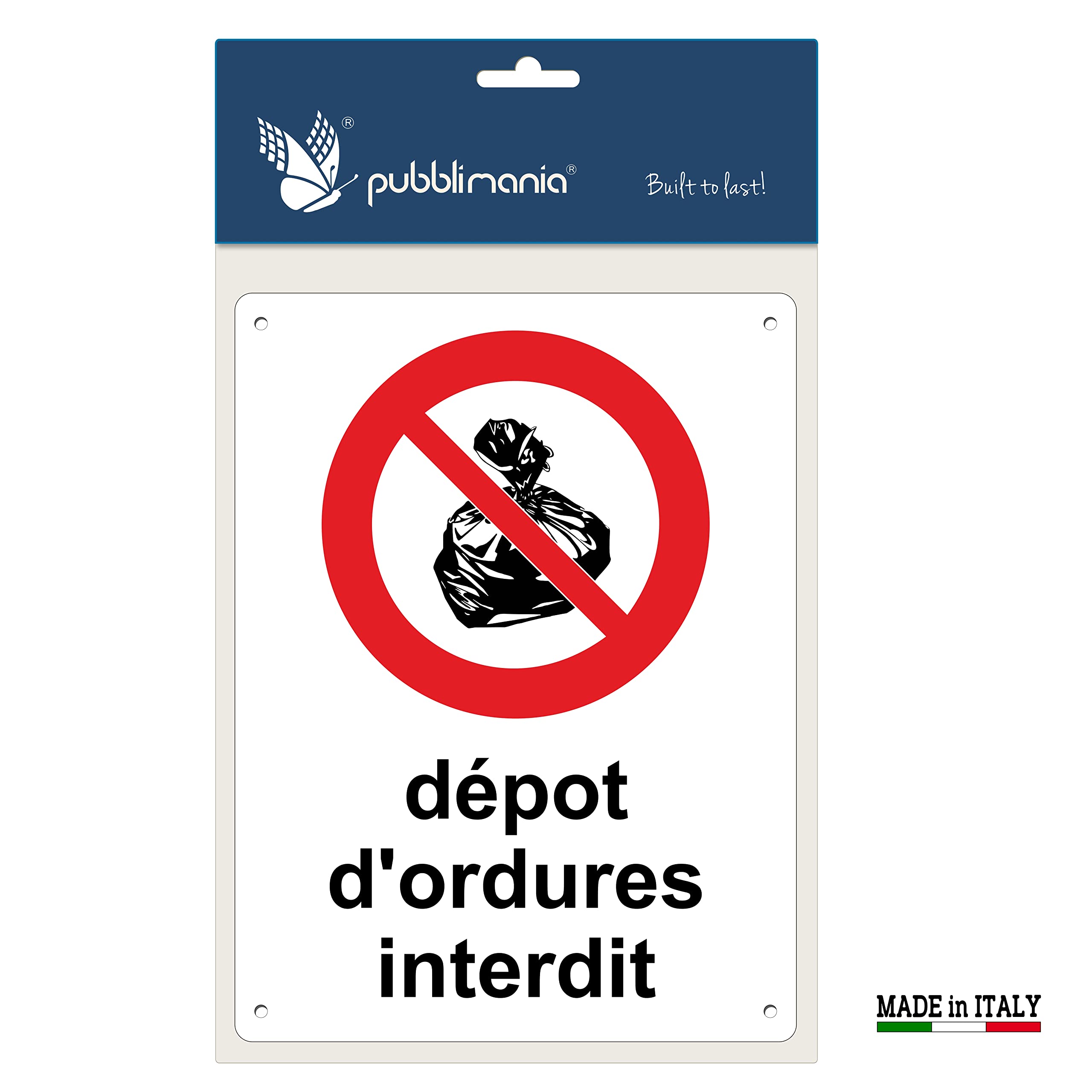 Panneau Humoristique No Soliciting 8x12 Pouces - Aluminium, Pour