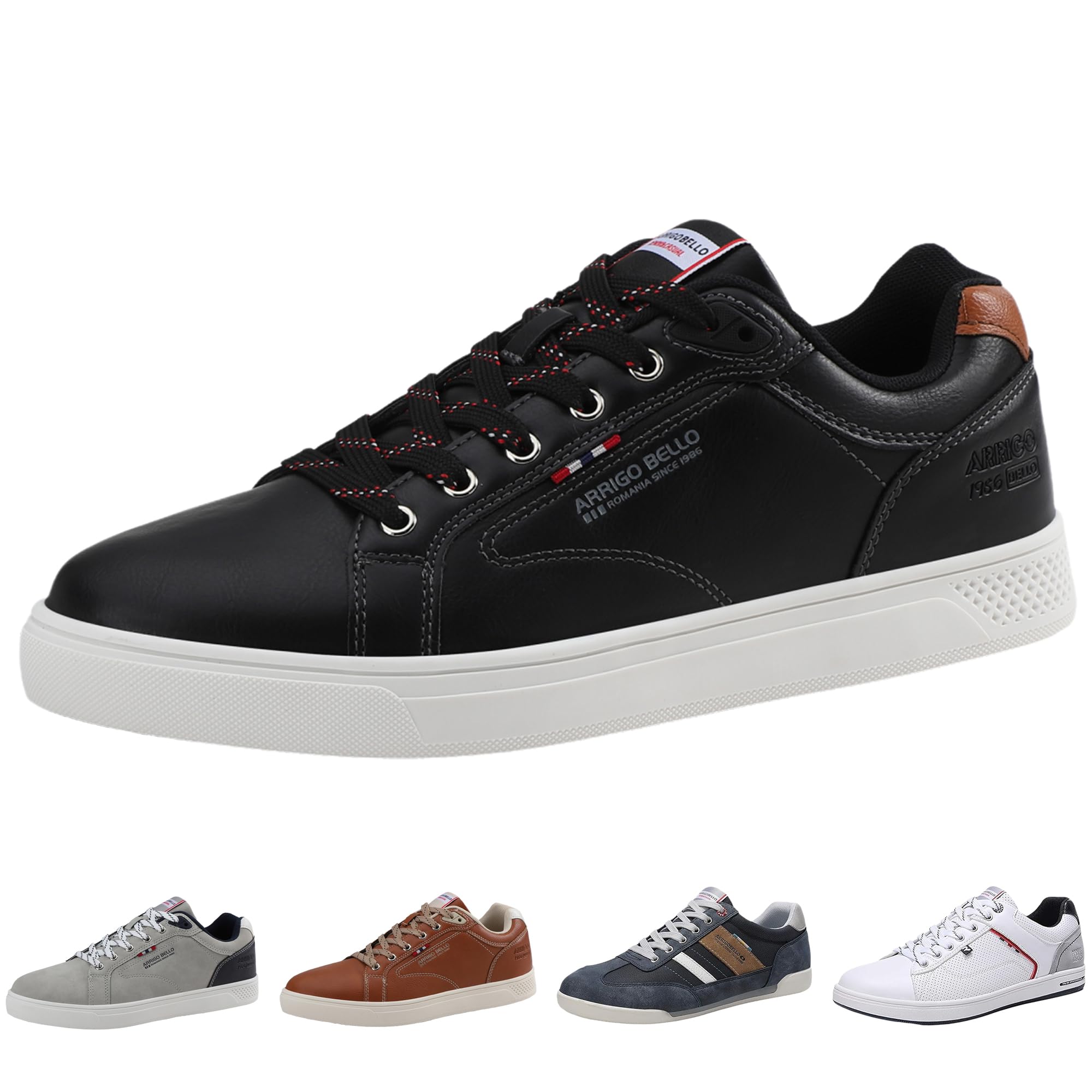 AX BOXING Mens Casual Shoes Fashion Sneakers Breathable Comfort Walking Shoes for Male