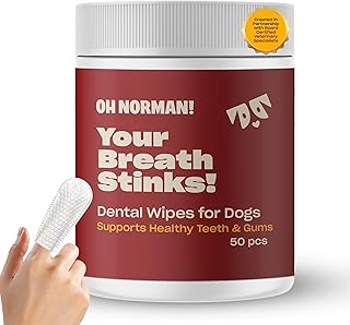 OH NORMAN! Dog Dental Wipes