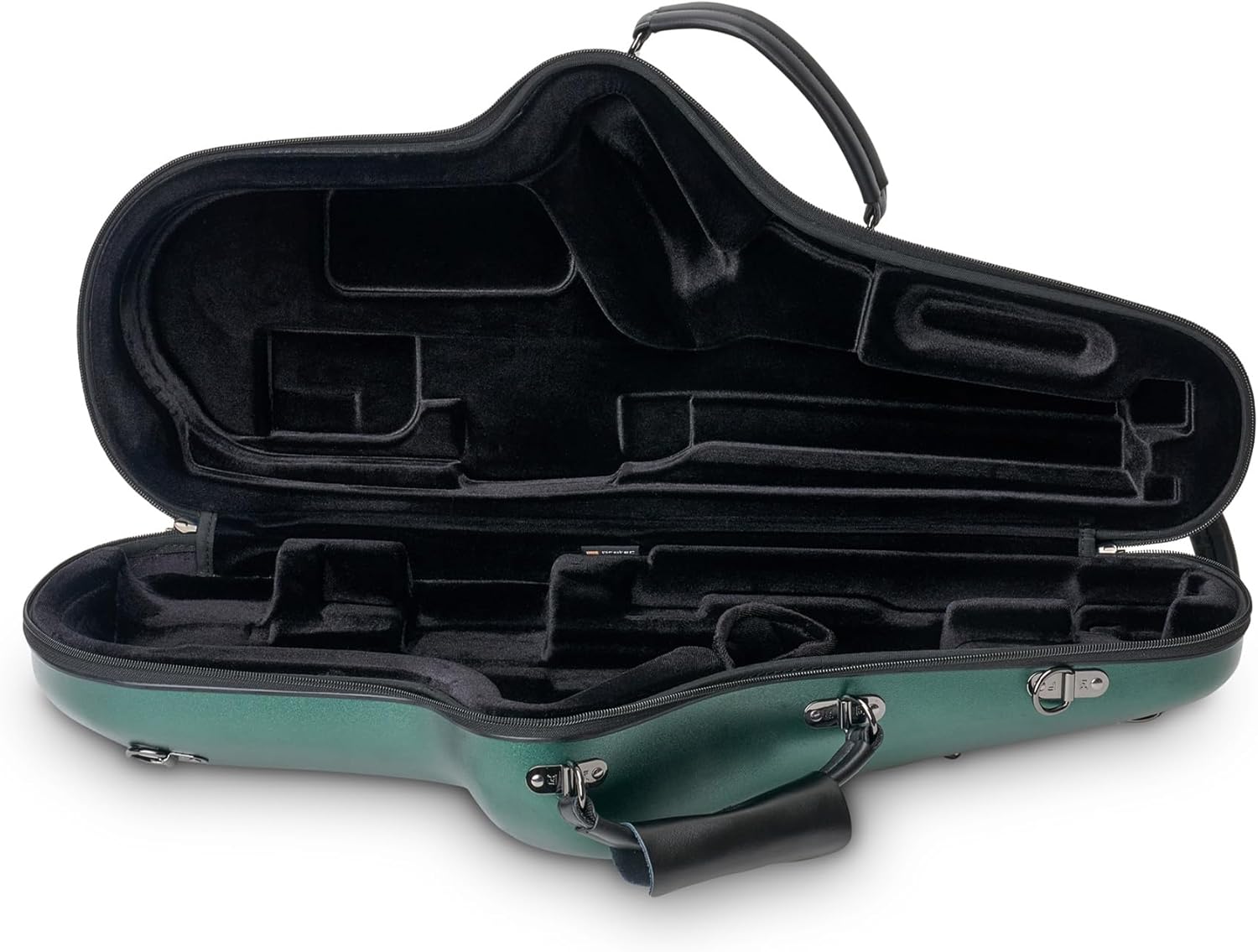 Protec Micro ZIP Alto Saxophone Case, Hunter Green, Model BM304CTHG
