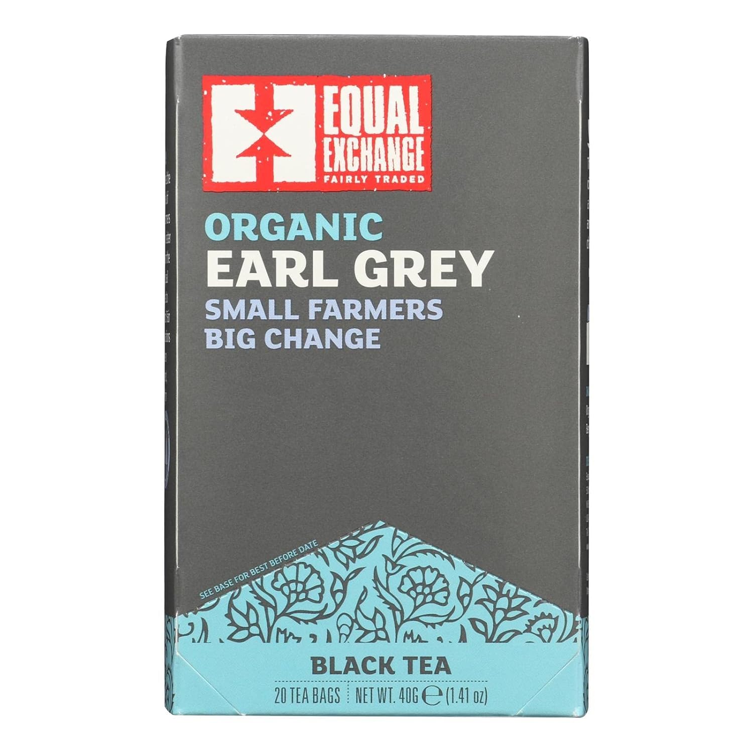 Equal Exchange Black, Earl Grey Tea (6x20 BAG)