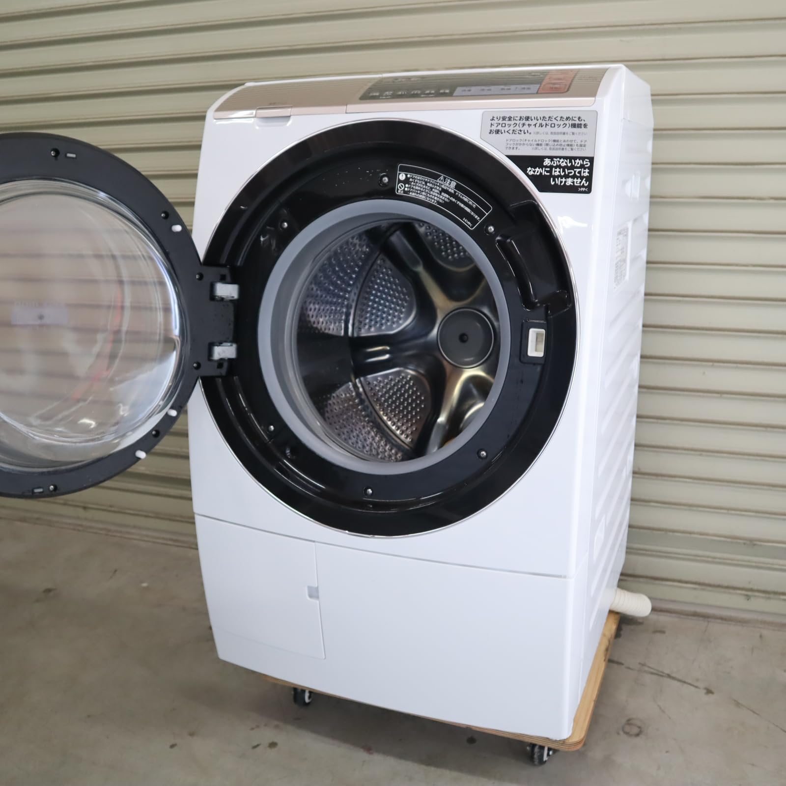 ★美品★日立 11kg ドラム式洗濯乾燥機【BD-SV110BL-N】FK88 BD-SV110BL-S ドラム式洗濯乾燥機 ビッグドラム シルバー [洗濯11.0kg