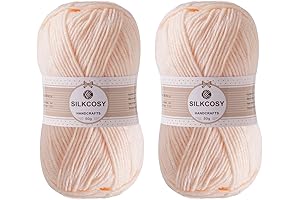 Suave Hilos de Crochet para Tejer Proyectos Vibrantes