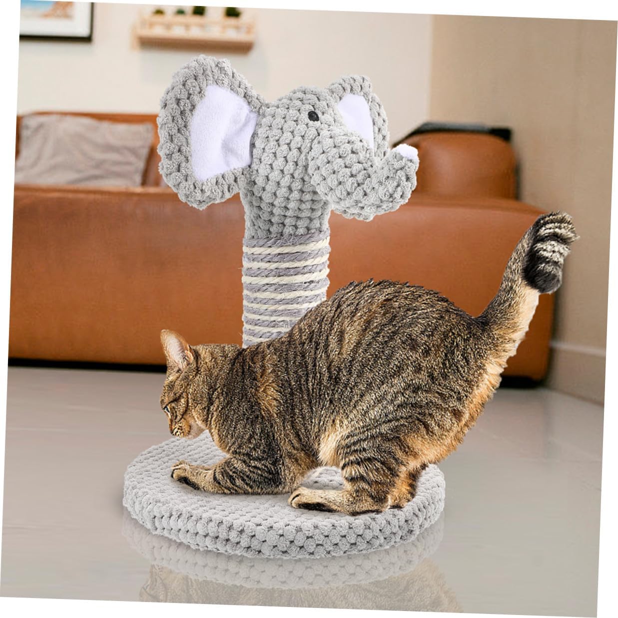 BESPORTBLE 2pcs Kitten Cat Scratching Posts Sisal Claw Scratcher Poles Small Indoor Climber Resting Frames for Daily Use
