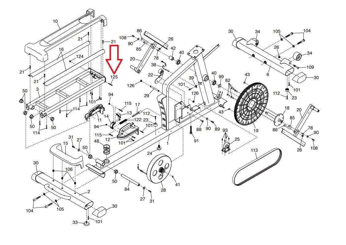 Amazon.com: Screw M6 X 38mm 013235 Works with Proform FreeMotion 