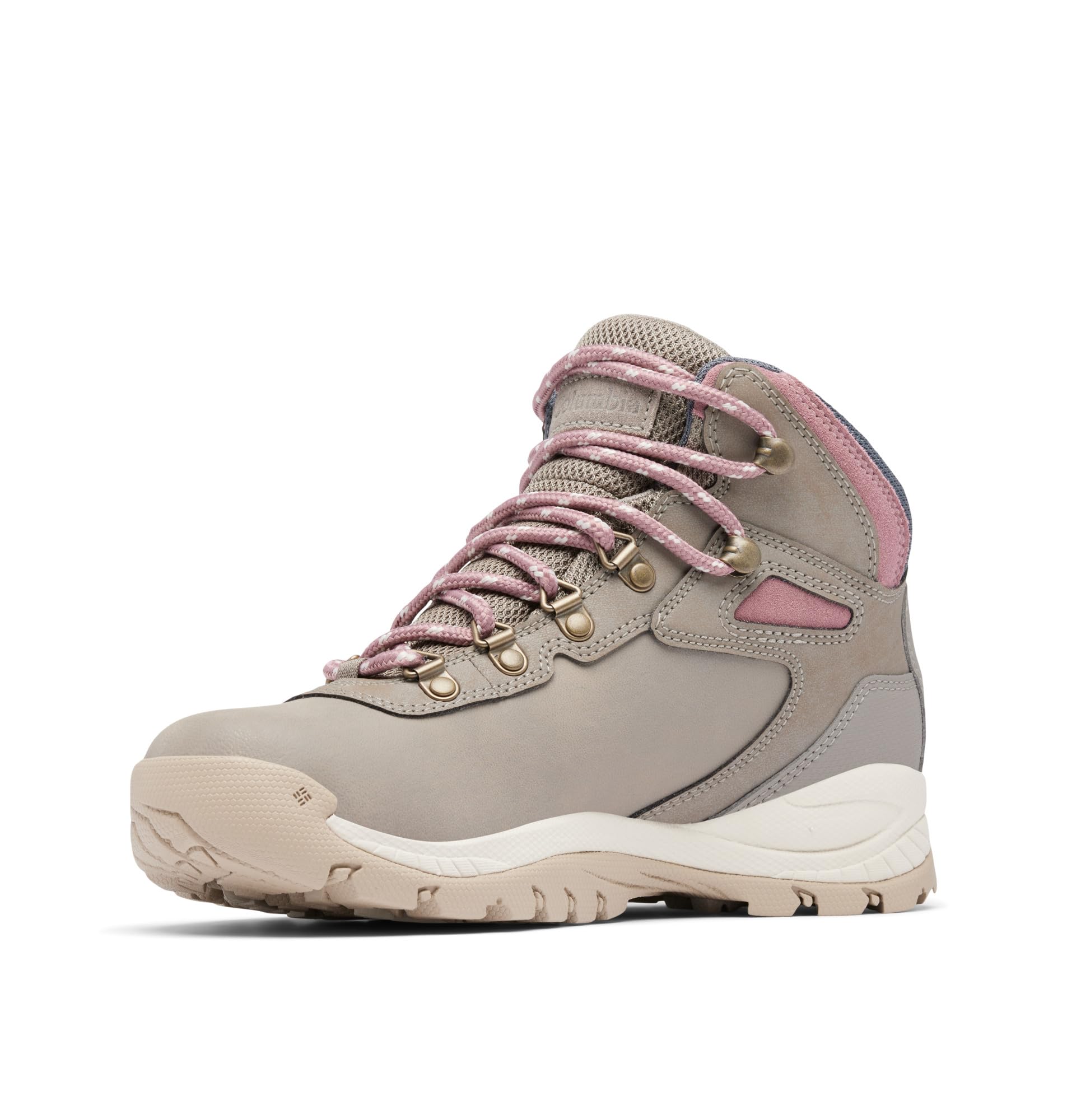 Columbia Newton Ridge Plus, Scarponi da trekking ed escursionismo di media altezza Donna, 2024 Kettle Fig, 40 EU Larga