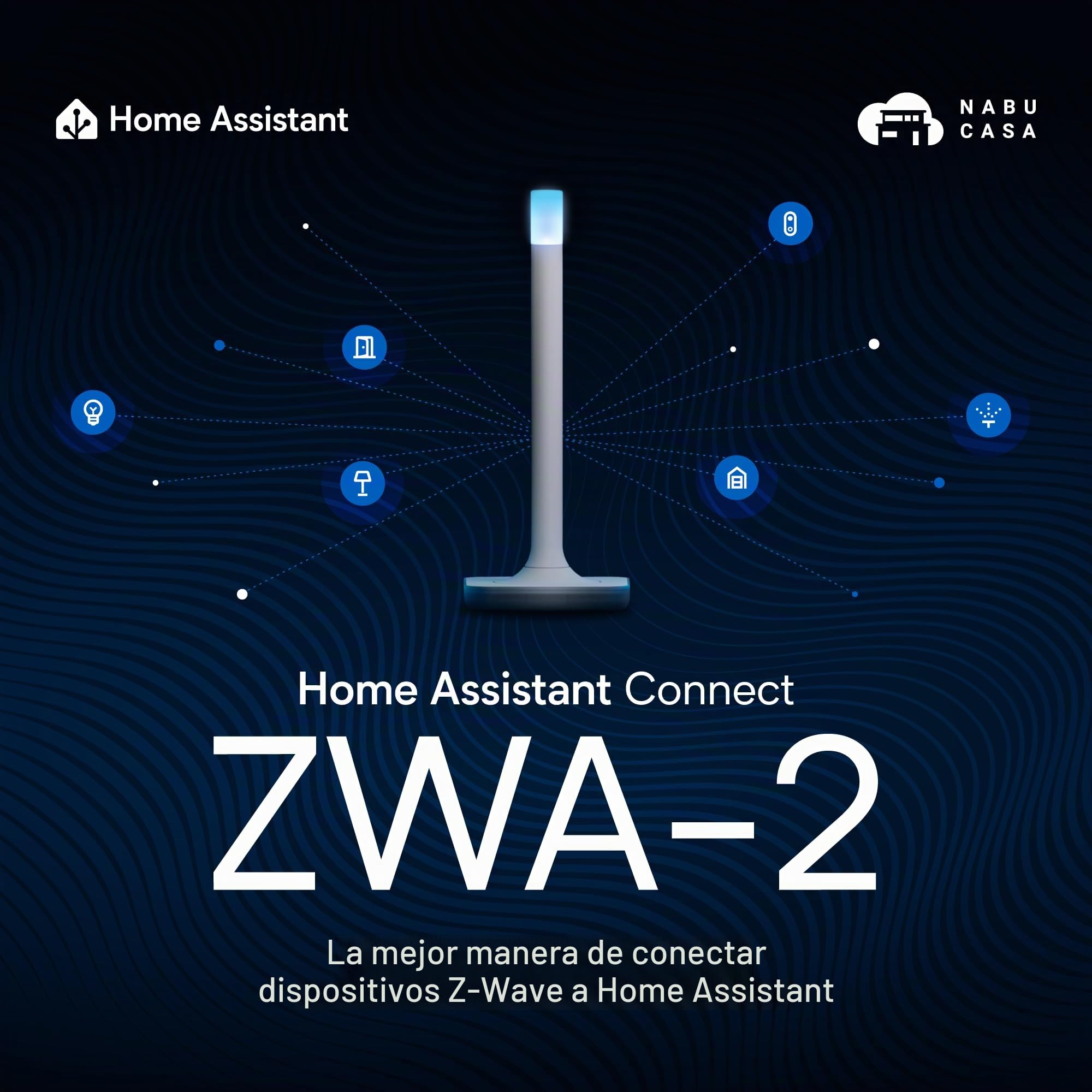 Home Assistant Connect ZWA-2 | Conecta Dispositivos Z-Wave a Home Assistant | Hardware Oficial de Home Assistant