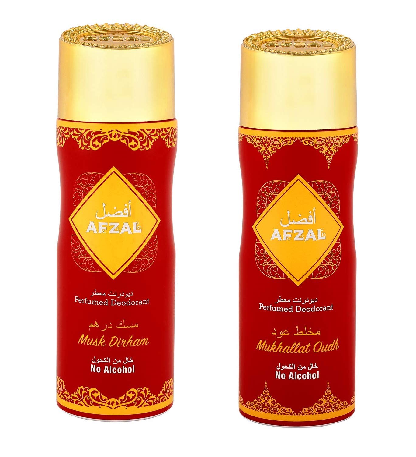AFZAL Non Alcoholic Musk Dirham and Mukhallat Oudh for Men & Women Pack of 2-200ml each-image-9