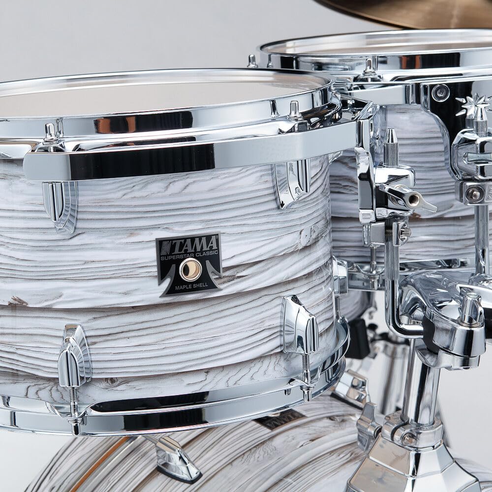 Tama CK52KRS-ICA Superstar Classic Ice Ash Wrap 5-Piece Shell Set (22" Kick)