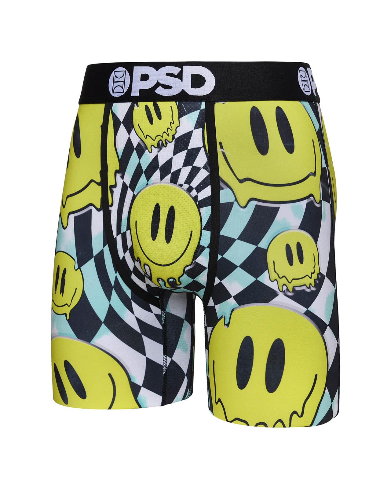 PSD Underwear Mens Boxer Briefs - Recreation Print Standard Length Pack Singles Soft Breathable Boxer Briefs for Men