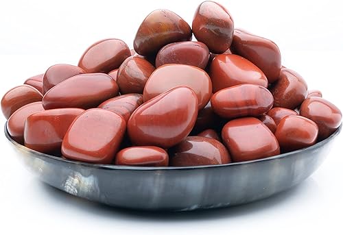 Miniatura 209 de Crocon Kit de cristales y piedras curativas de amatista de 1 libra para cristal curativo de Reiki, piedras pulidas moradas, piedras pulidas