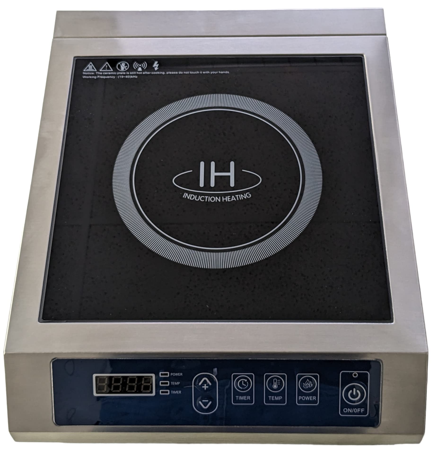 Morleos Induktionskochfeld 3500 Watt | IPX3 | Timerfunktion | 60°C - 240°C | Induktion | Kochplatte | Herplatte | Einstellbare Temperatur