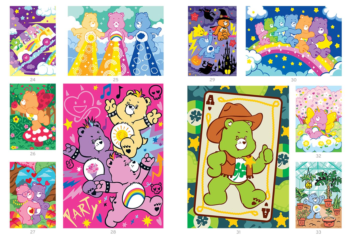 Coloriages Mystères - Bisounours Tome 2: Coloriez les chiffres et découvrez l'image
