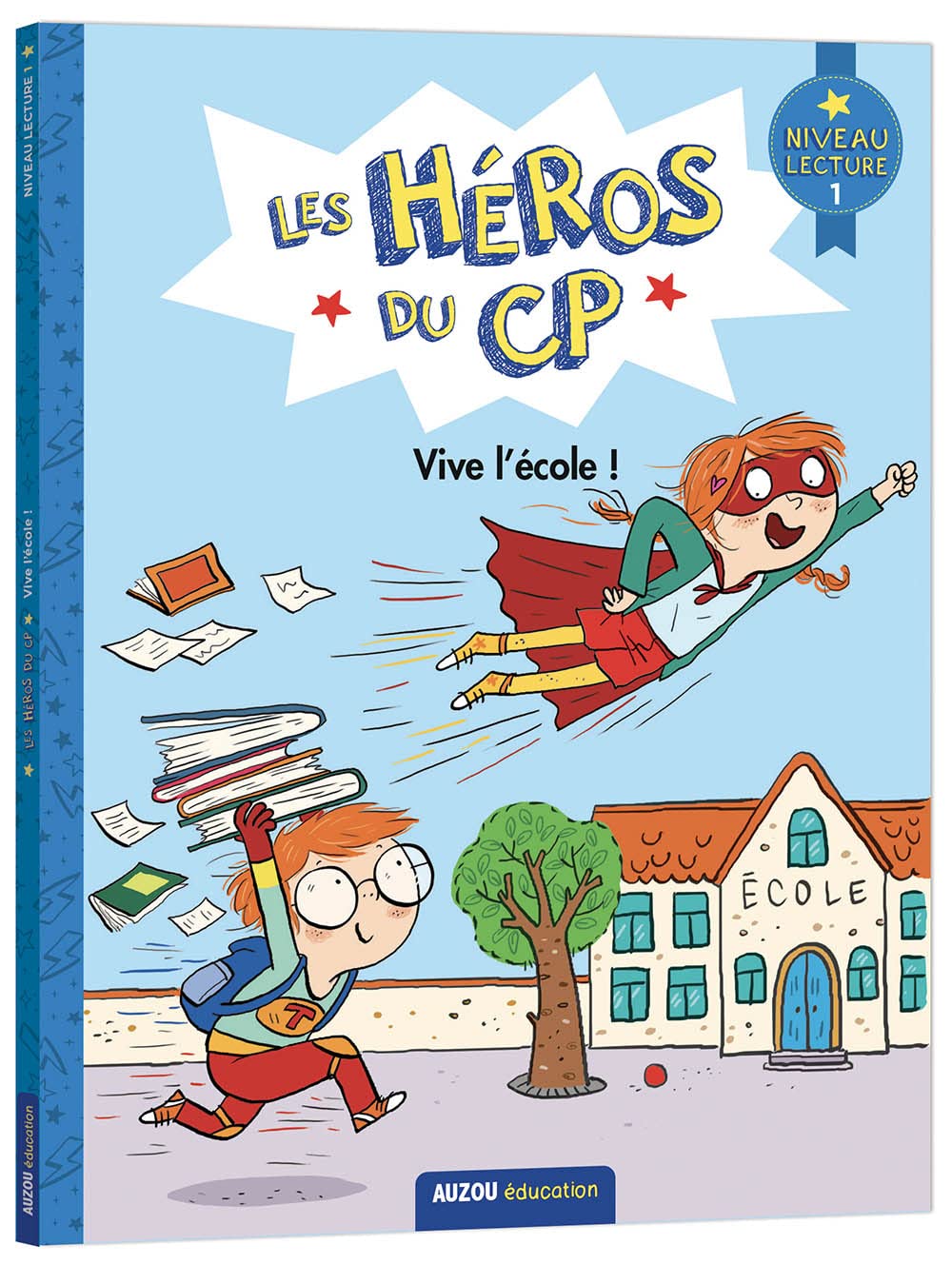 Les héros du CP - Vive l'école - niv 1: Niveau lecture 1