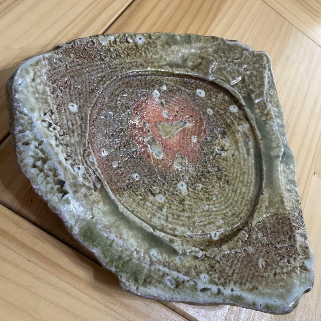 新学　伊賀　三角皿　角皿 新学 伊賀 三角皿 角皿 新学伊賀三角皿角皿