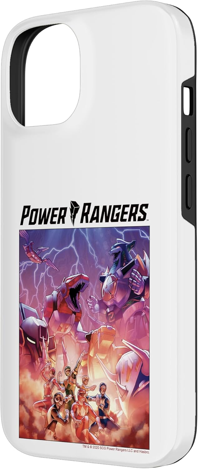 iPhone 14 Power Rangers Battle Mech Poster Case