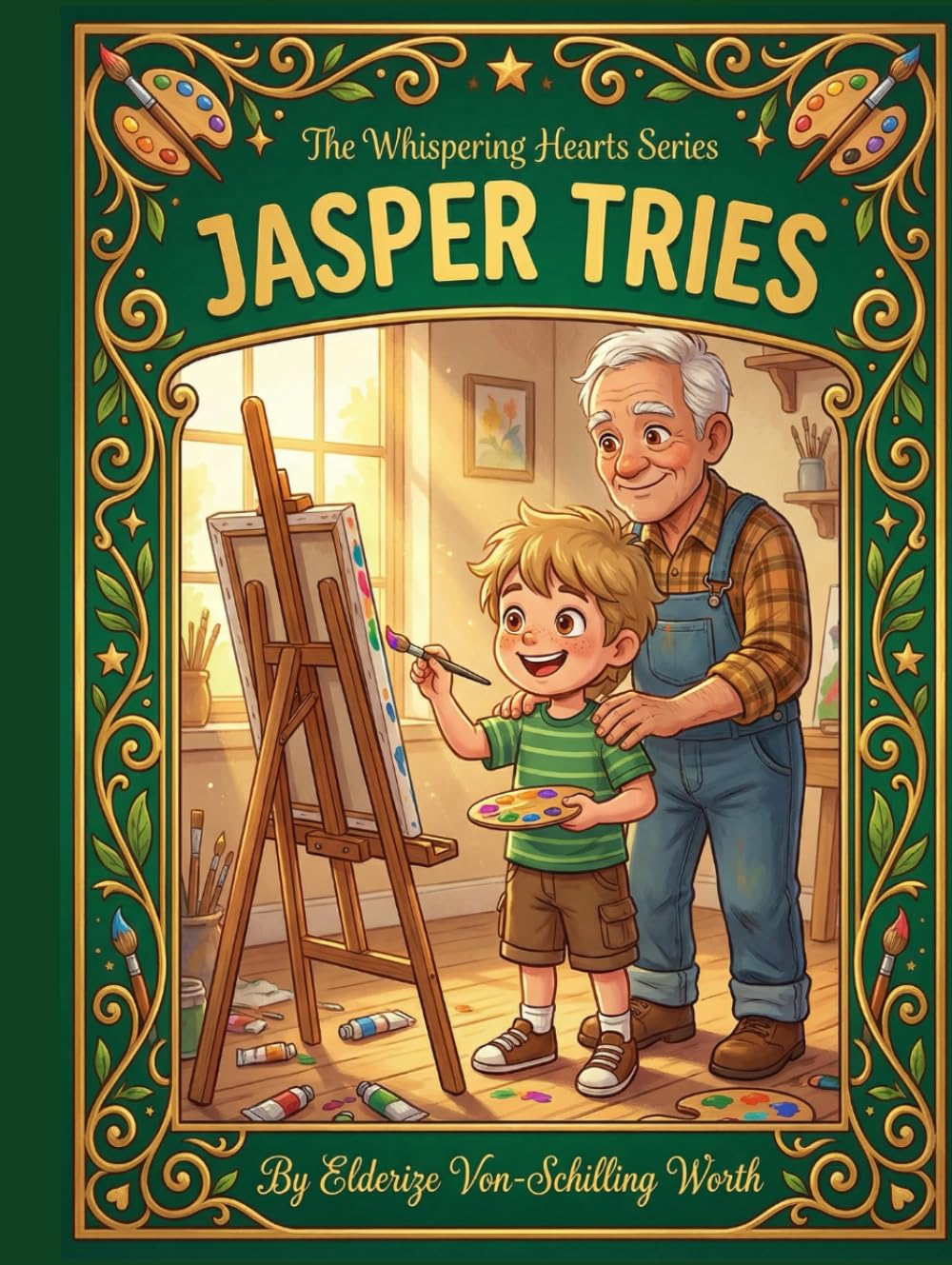 Jasper Tries: A Story About the Courage to Try Again (The Whispering Hearts Series)