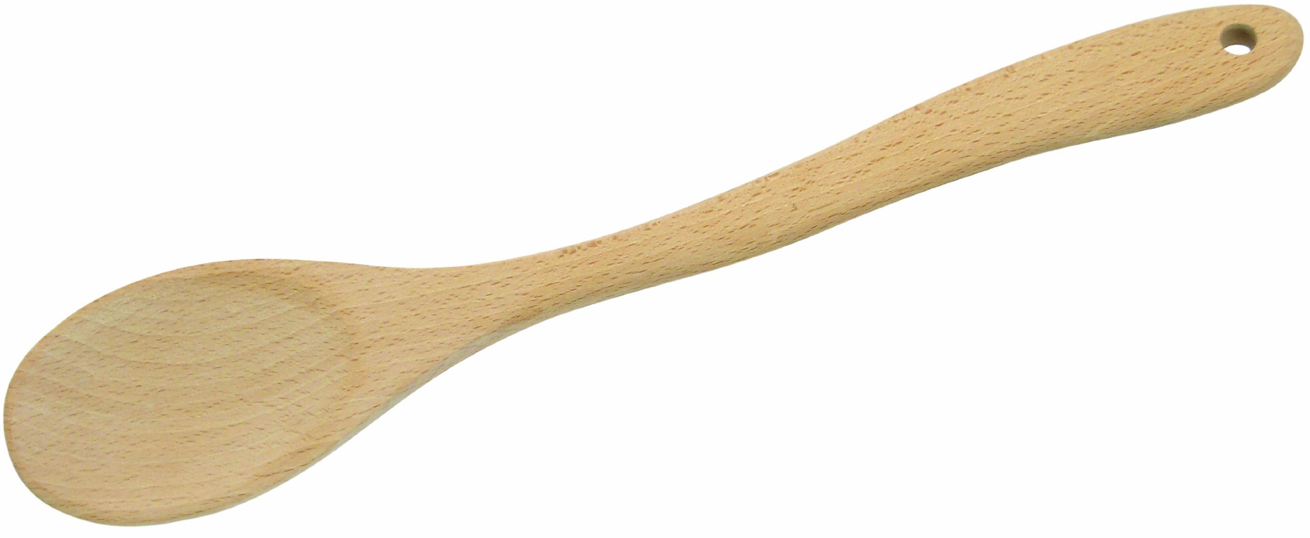 Fackelmann Cooking Spoon, Wood, Beige, 30 cm