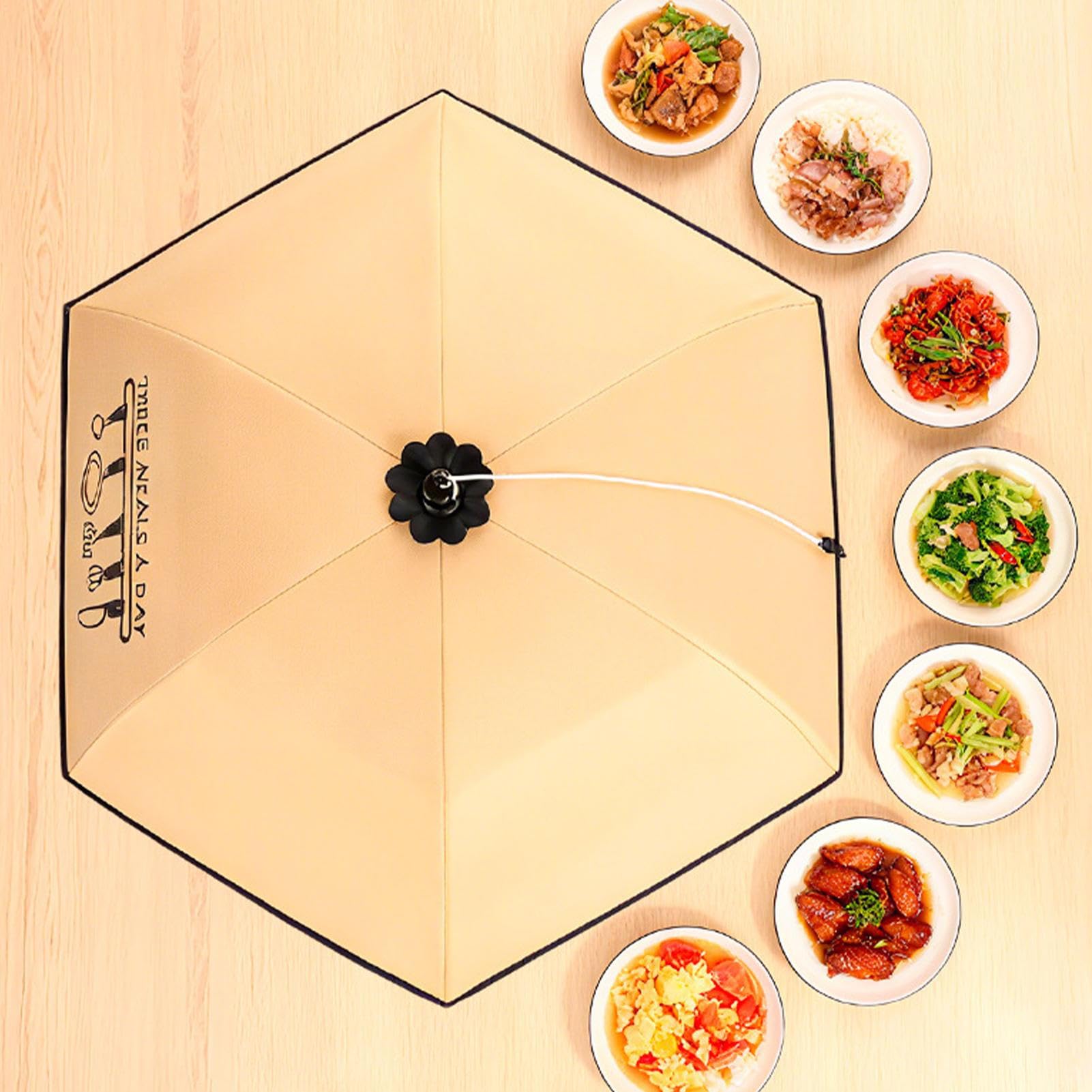 Cloche alimentaire – Protection thermique pliable innovante avec doublure isolante, maintient la température optimale pendant des heures, bord élastique pour une étanchéité optimale | Isolation
