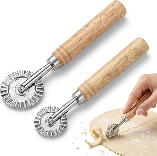 VVPENA Teigrädchen-Set groß und klein