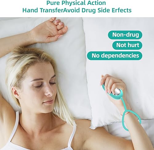 Miniatura 7 de WinkithW Dispositivo de ayuda para dormir, Instrumento de sueño de microcorriente Dispositivo para la ansiedad, Ayuda portátil recargable para