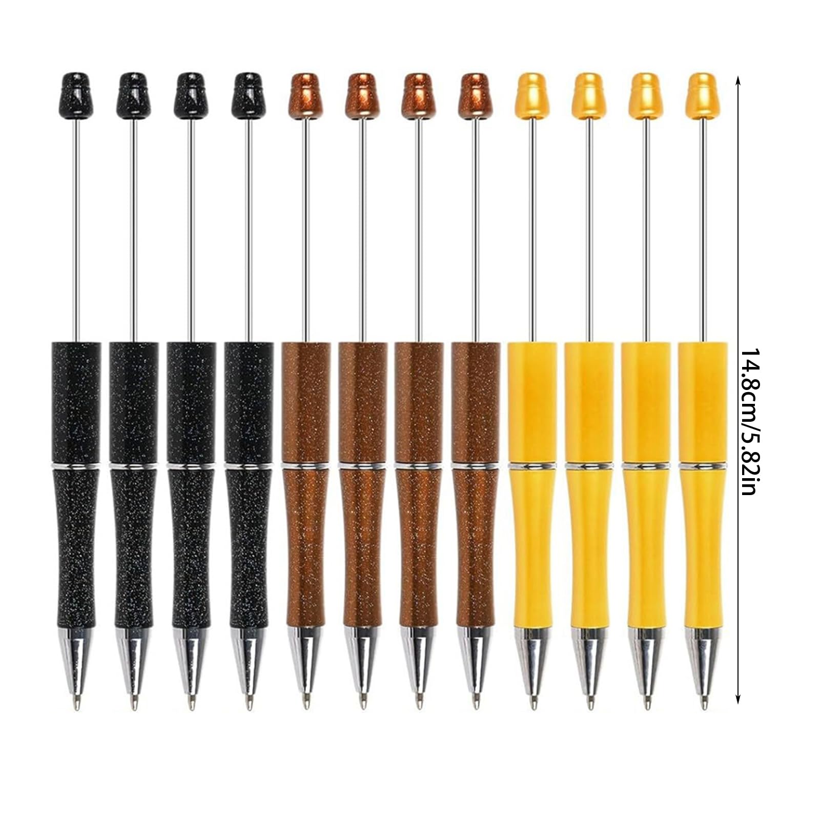 Kit 150 Penne Con Perline Fai Da Te - Materiale Scolastico E Creativo - Foto 1