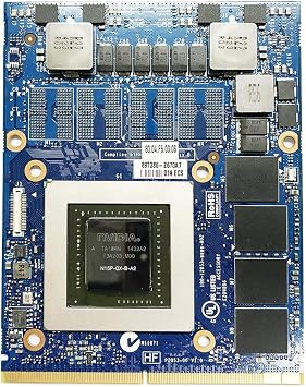 Genuine New Graphics Video Card NVIDIA GeForce GTX 860M GDDR5 2GB for Alienware 13 R1 18 17 R1 R2 R3 M17X R2 R4 M18X R2 R3 Gaming Laptop, N15P-GX-B-A2 MXM VGA GPU Board Replacement Parts
