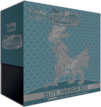 Pokemon Sun and Moon Crimson Invasion Elite Trainer Box Collectible Cards, Multicolor 820650802607-1
