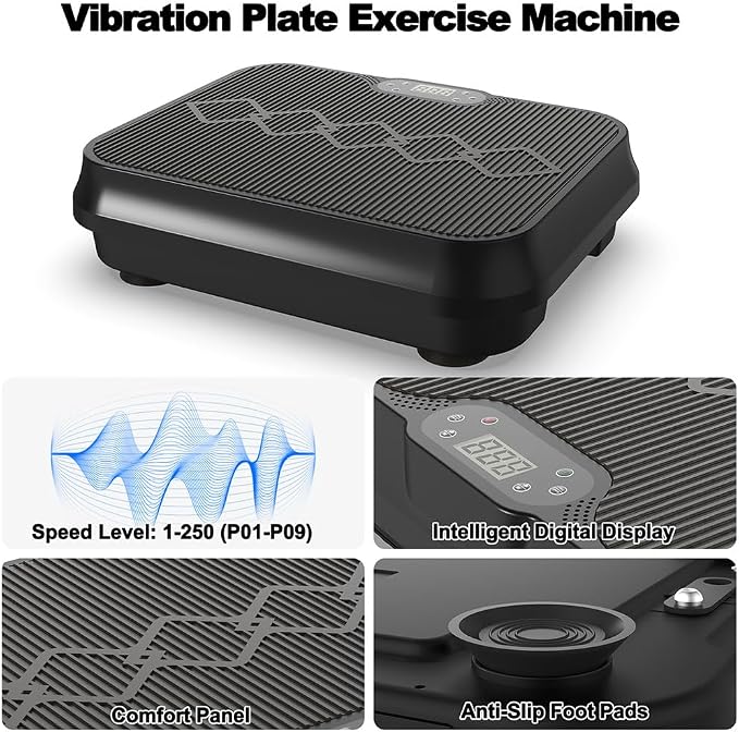 Máquina Plataforma Vibratoria para Ejercicio y Pérdida de Peso miniatura 4