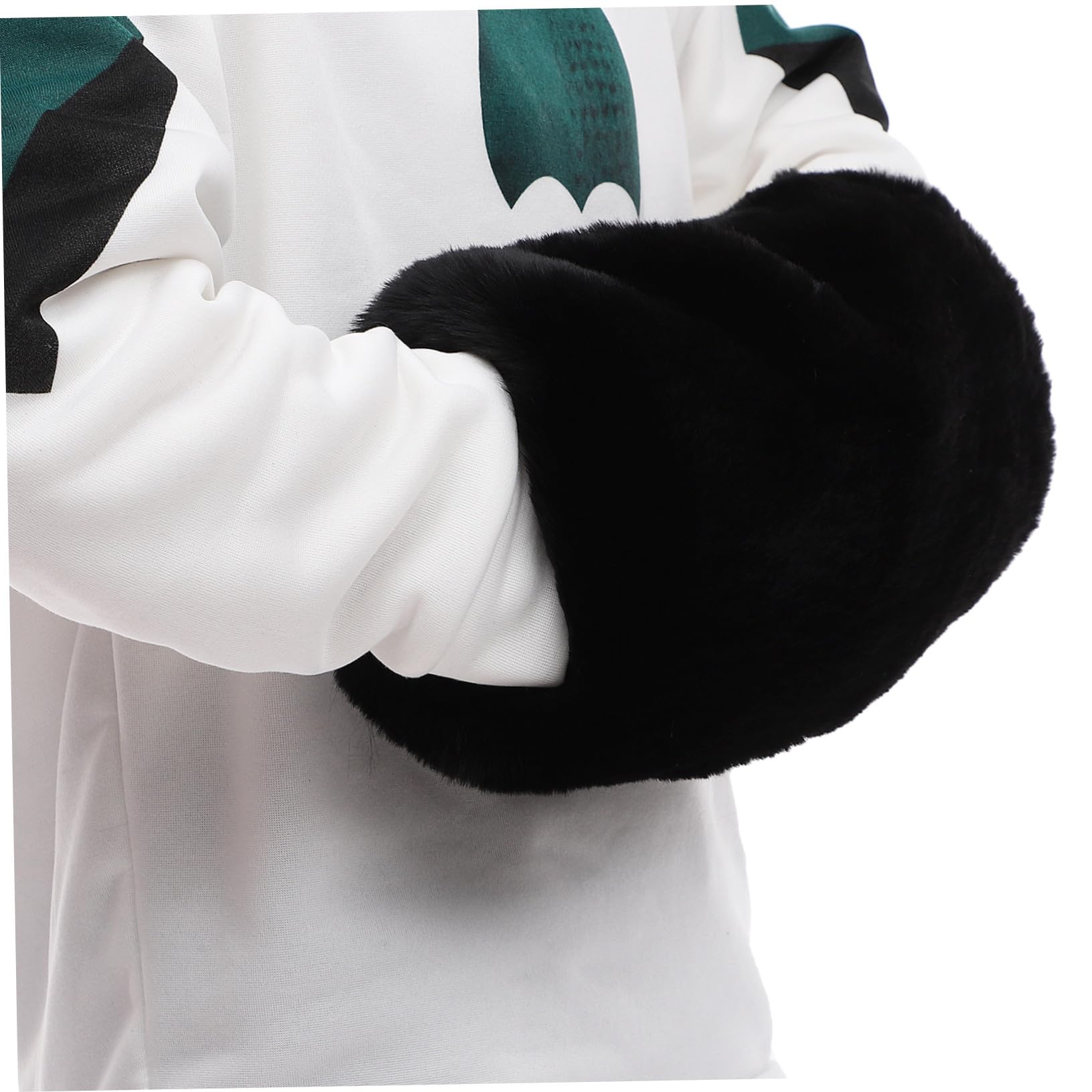 Calentadores de Manos de Piel Sintética Calentador Peludo de Invierno para Hombres y Mujeres Manguitos Cálidos de Felpa
