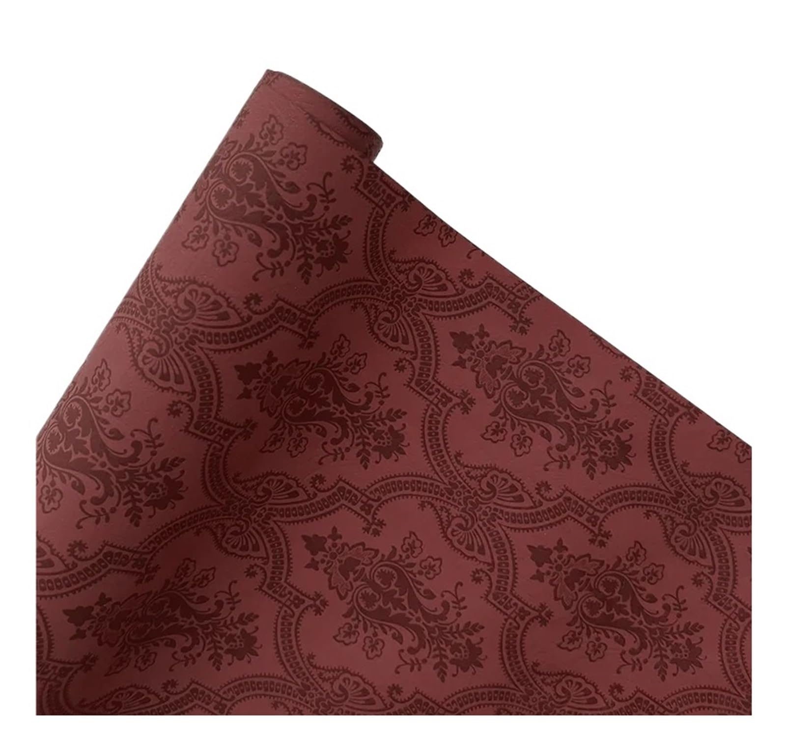 Papier opakunkowy bawełniany z kwiatami 1 szt. Kwiatowy papier do pakowania prezentów urodzinowych w rolce wielokolorowy 60 cm x 6 jardów