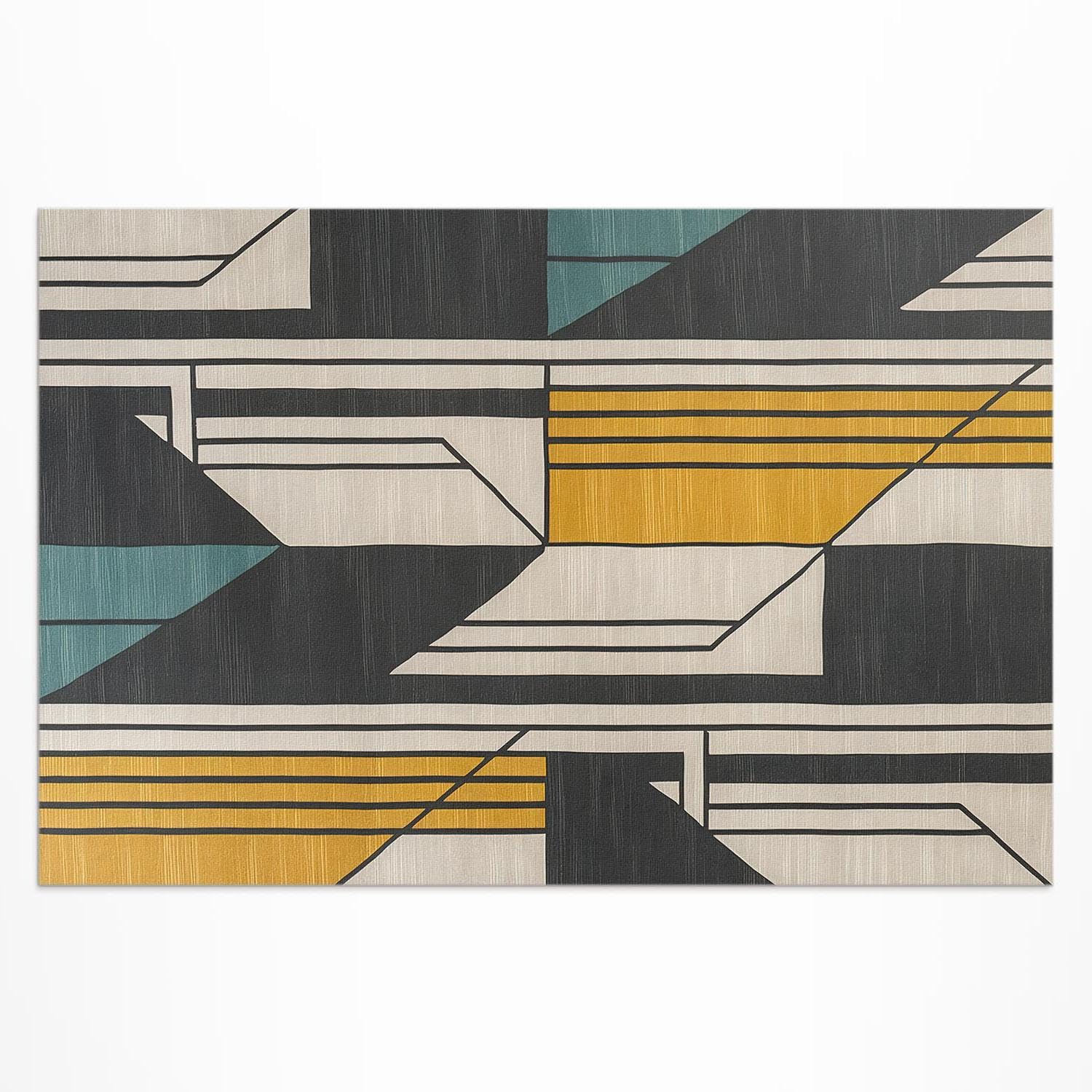 Tapis en vinyle imperméable et résistant aux UV pour terrasse