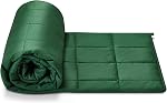 TONGDADA Couverture pondérée en coton, 40''x60'',10lbs | Couverture lourde pour 80-125 lbs Matériau de coton premium avec perles en verre