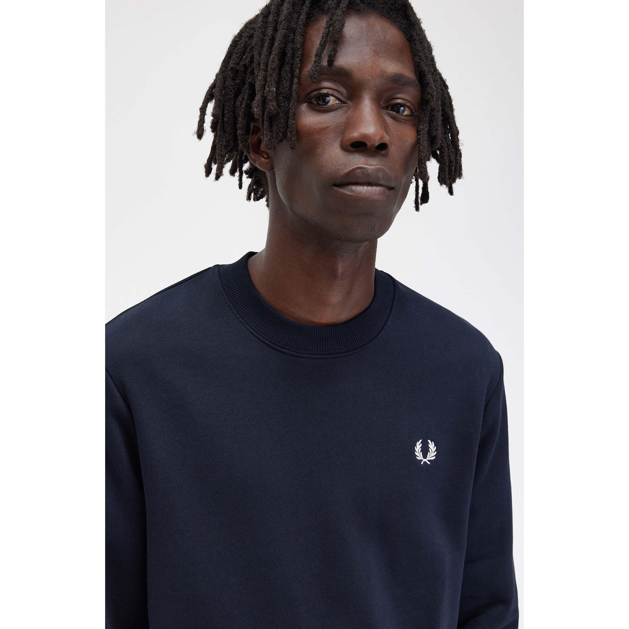 Fred Perry Crew Neck Sweatshirt, Felpa