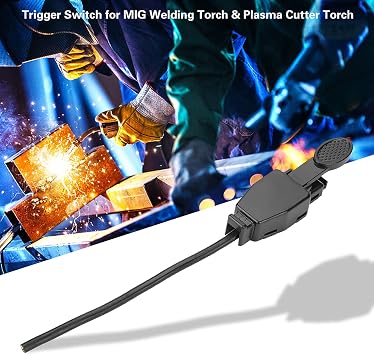 5Pcs Torch Trigger Switch, MIG Welding Trigger Switch High Sensitivity for MIG Welding Torch Plasma Cutter Torch