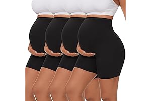 4 Pack Women's Maternity Yoga Shorts: The Ultimate Pregnancy Activewear