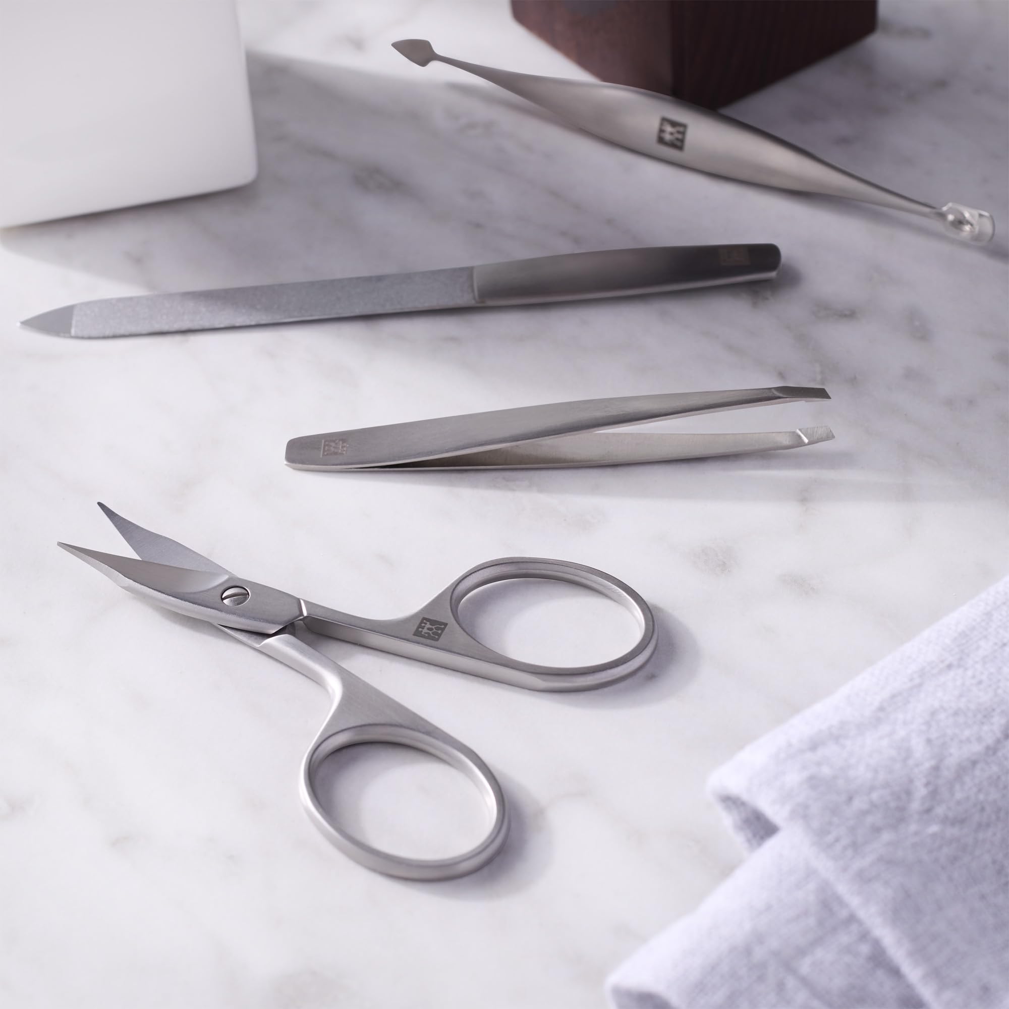 ZWILLING Beauty Premium Badewannenstation, Keramik, Weiß, 6-teilig