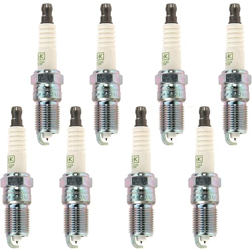 8x NGK G-Power Platinum Spark Plug Stock 3186 Platinum Tip Trapezoid .040" TR5GP