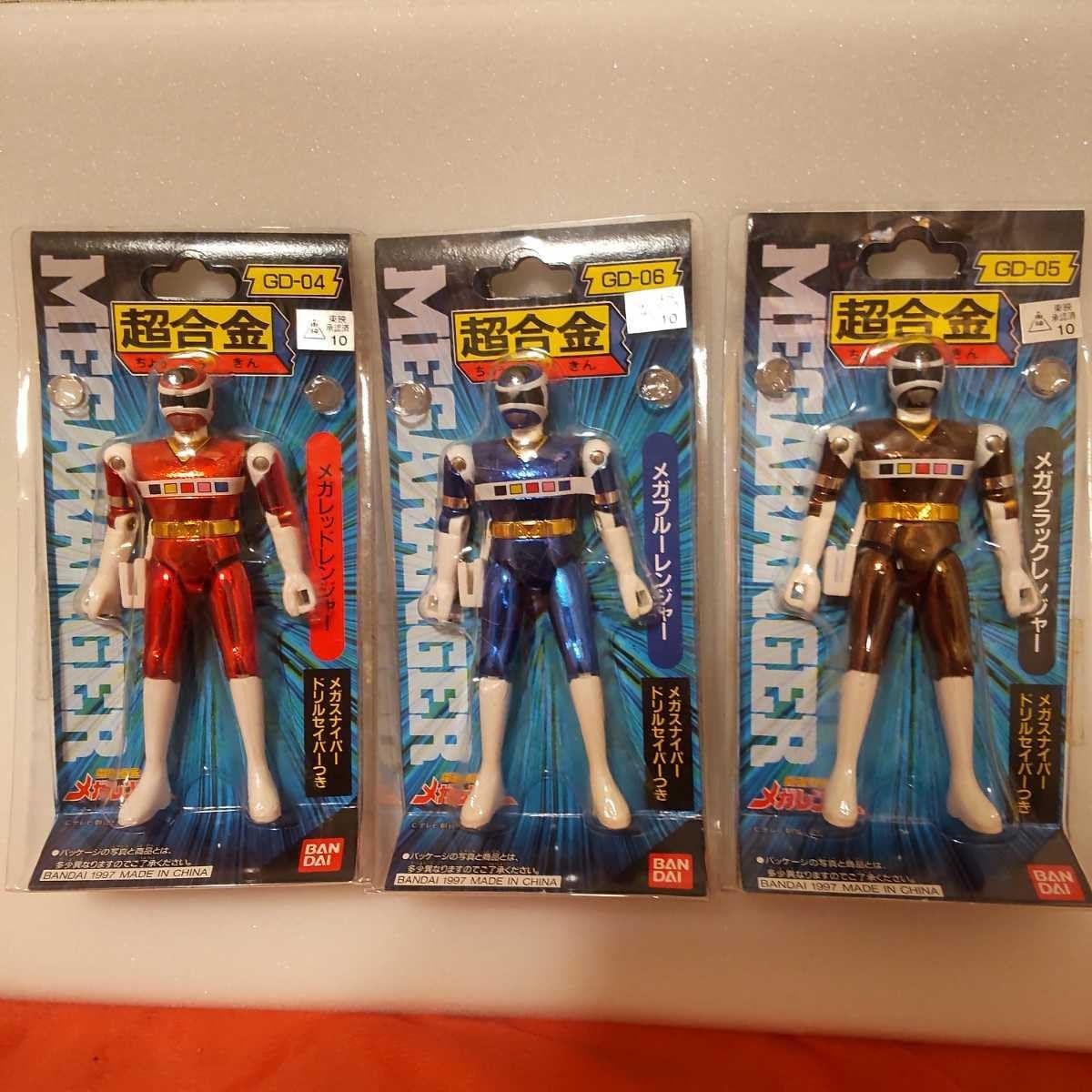 新品】超合金メガレンジャー 6体セット