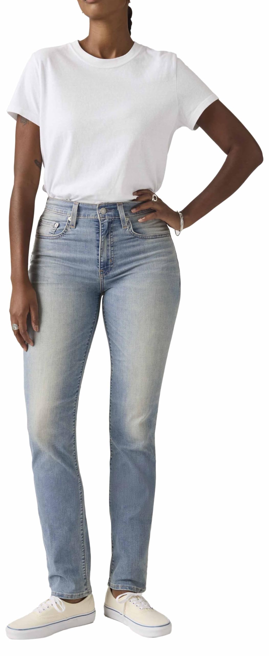 Levi's Women's Slipped In Cool 724 High Rise Straight